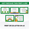 st pattys day kids scavenger hunt